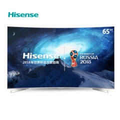 海信（Hisense）LED65EC780UC 65英寸 曲面4K智能平板电视 HDR动态显示 64位14核处理